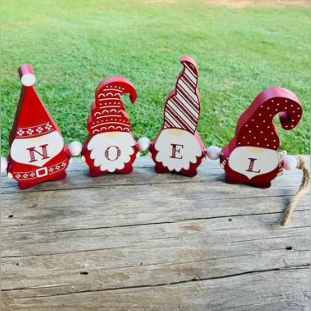*Gnomes Noel Standing Sign